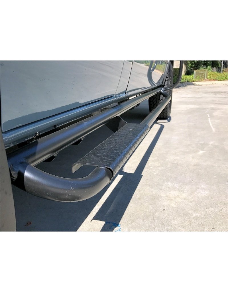 Aluminess Mercedes Sprinter 906/907 Nerfbars, side rails with optional tread plates