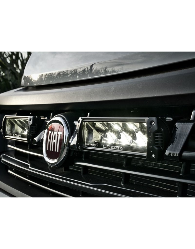 sicherheitsgeprüfter LAZER LED Fernlicht Einbausatz für FIAT DUCATO (2014-2021) 