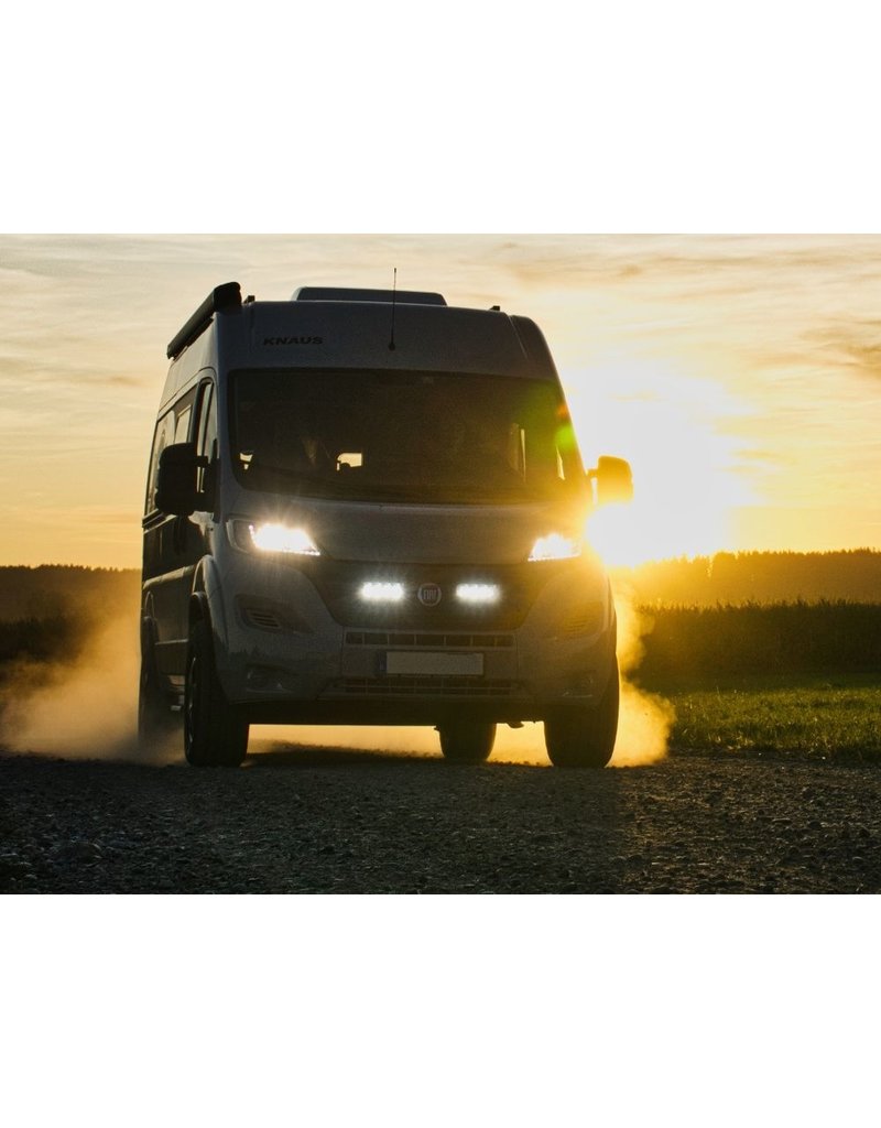 sicherheitsgeprüfter LAZER LED Fernlicht Einbausatz für FIAT DUCATO (2014-2021) 