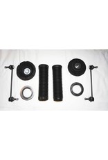 Kit de réparation et d'accessoires pour kit de rehausse ou pour un remplacement des amortisseurs et / ou des ressorts pour l'essieu avant et / ou l'essieu arrière pour  VW T 5/6