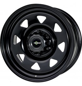 GOSS Triangular II Black steel rim  7x16  5/120 ET 28 CB65.1