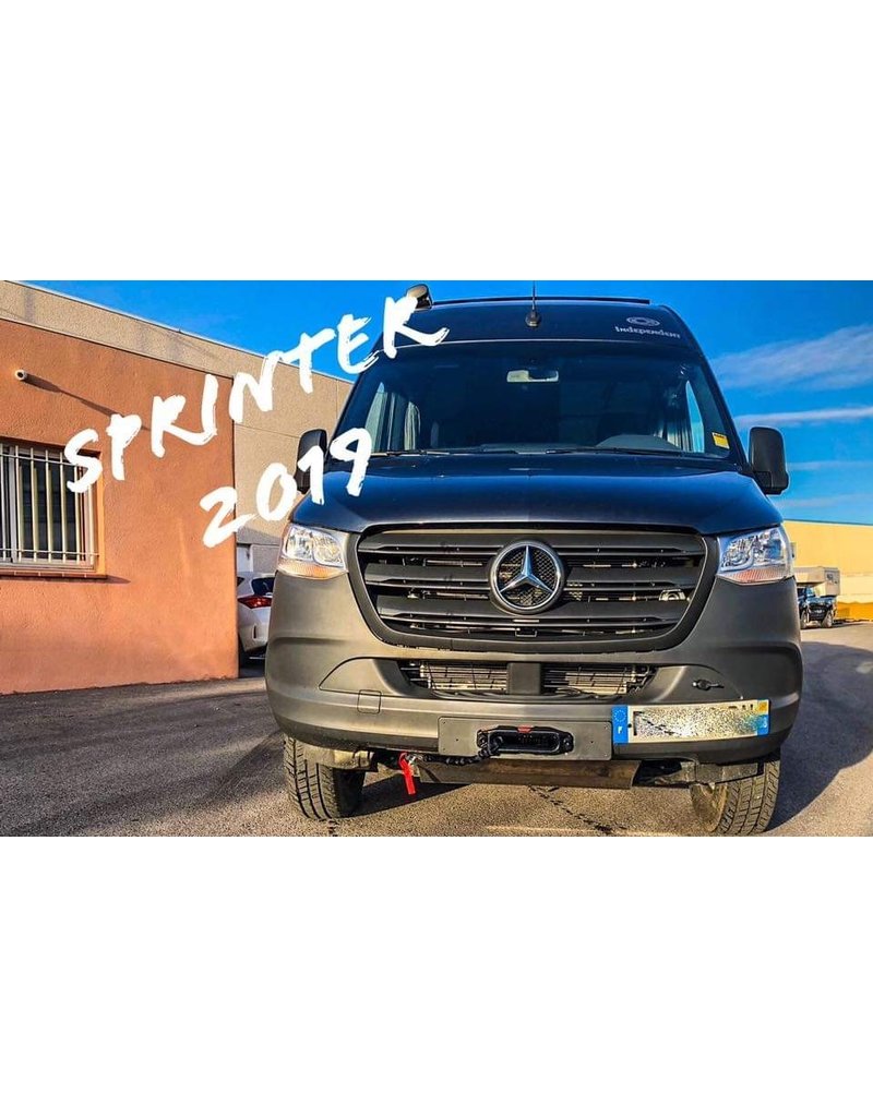 Platine montage treuil pour Mercedes Sprinter 907 avec boite de vitesses automatique