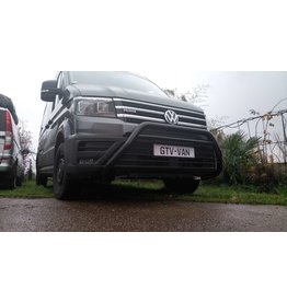 Bull bar 70 mm for VW Crafter II / MAN TGE 2017+ available in chrome or black