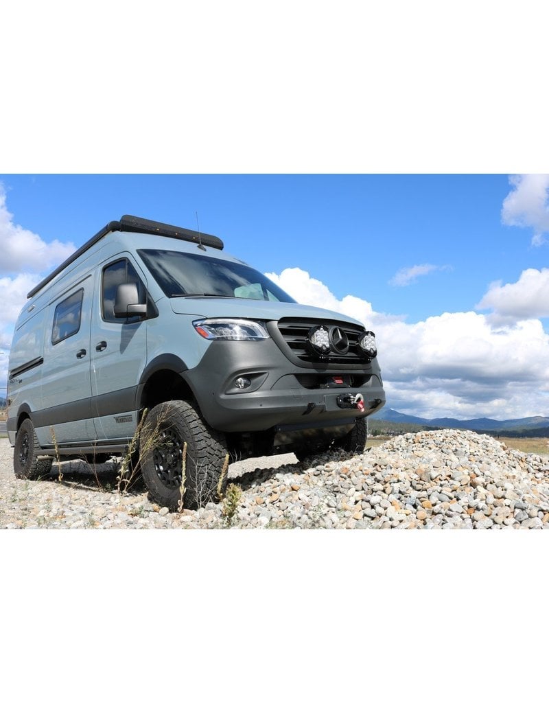 VAN COMPASS SPRINTER 907 4WD VS30 - STAGE 6.3 PACKAGE 2" LIFT - FALCON 3.3 SHOCKS, FRONT SUMO, STRIKER 4X4 KIT
