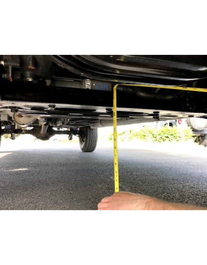 5,1 cm TOPO 2.0 Kit de rehausse complet pour essieux avant et arrière - FORD TRANSIT (2018+, 2WD & 4x4, pneus SIMPLE ou jumelés) BY VAN COMPASS