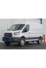 5,1 cm TOPO 2.0 Kit de rehausse complet pour essieux avant et arrière - FORD TRANSIT (2018+, 2WD & 4x4, pneus SIMPLE ou jumelés) BY VAN COMPASS