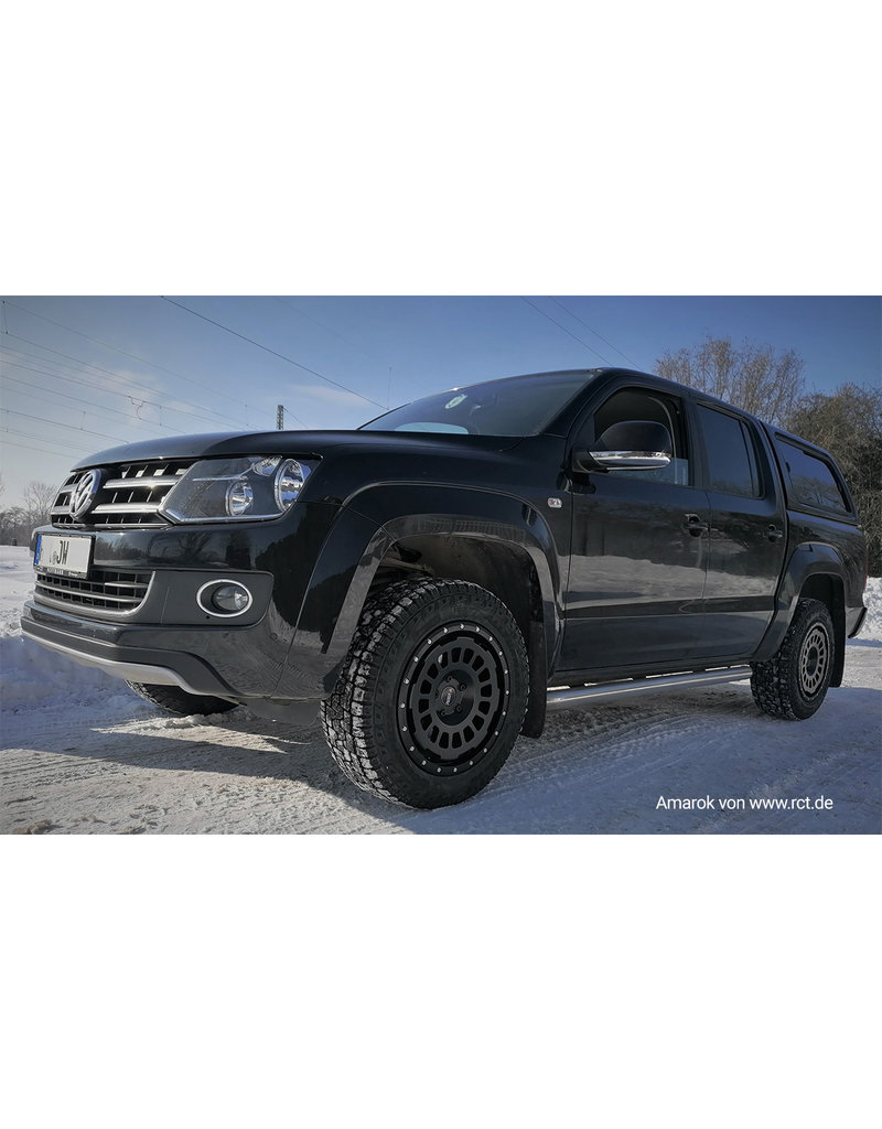 Jante all terrain aluminium TWIN-MONOTUBE-PROJEKT-AT18  8X18 ET45 5x120/65 BLACK MAT POUR VW T5, T6, T6.1 (et AMAROK, CADDY, PASSAT)