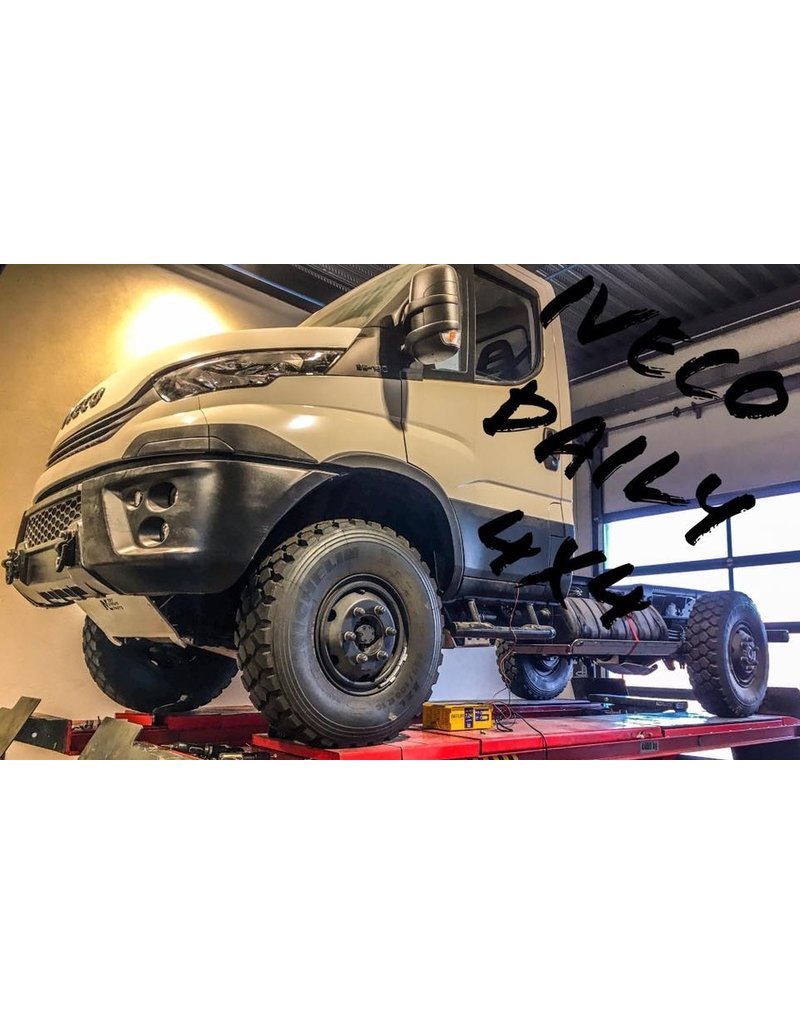 IVECO Daily 10/2019+ 4x4  blindage moteur en alu 10 mm