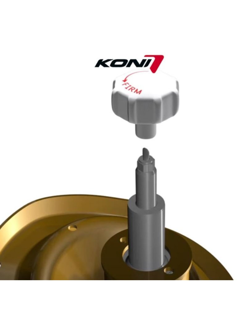 AMORTISSEUR KONI-ADJUST-SENSITIV-AT COMPRESSION RÉGLABLE EN LONGUEUR XL POUR LES VW T5, T6 ET T6.1 AVEC UN KIT DE REHAUSSE. Kit complet pour essieu avant et arrière.