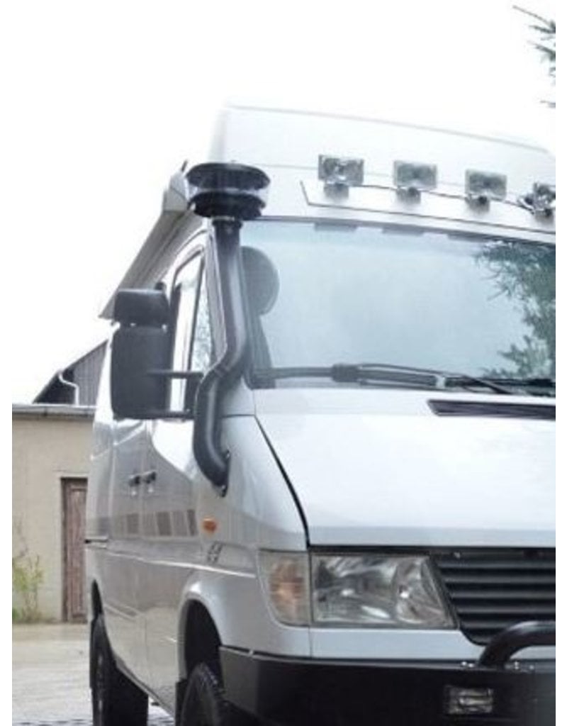 Snorkel pour Côté droite pour Mercedes Sprinter 903 en Aluminium dia 90 mm