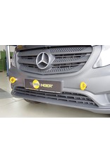 TERRANGER reinforced towing hooks /recovery points, front, suitable for Mercedes 447 Vito/V-class