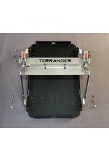 Aluminum box carrier module, for modular rear carrier system on VW T5 / T6, MB Vito or others