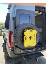 OWL VANS EXPEDITION TIRE CARRIER - ALUMINUM for SPRINTER 907 /VS30