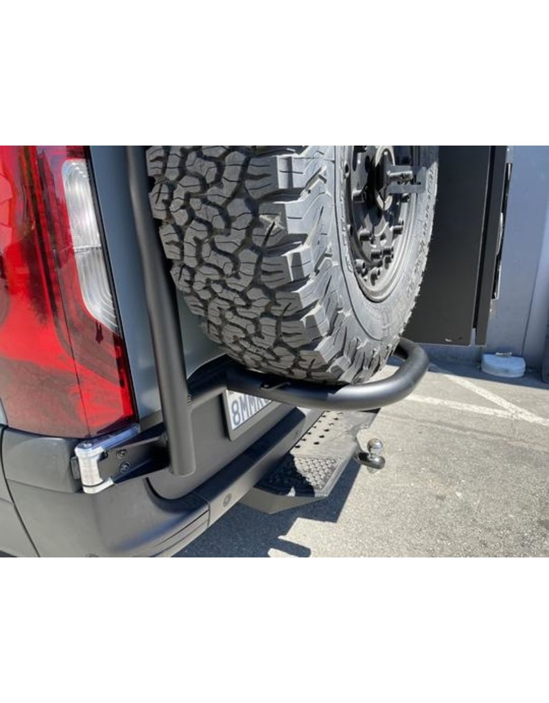 OWL VANS EXPEDITION TIRE CARRIER - ALUMINUM for SPRINTER 907 /VS30