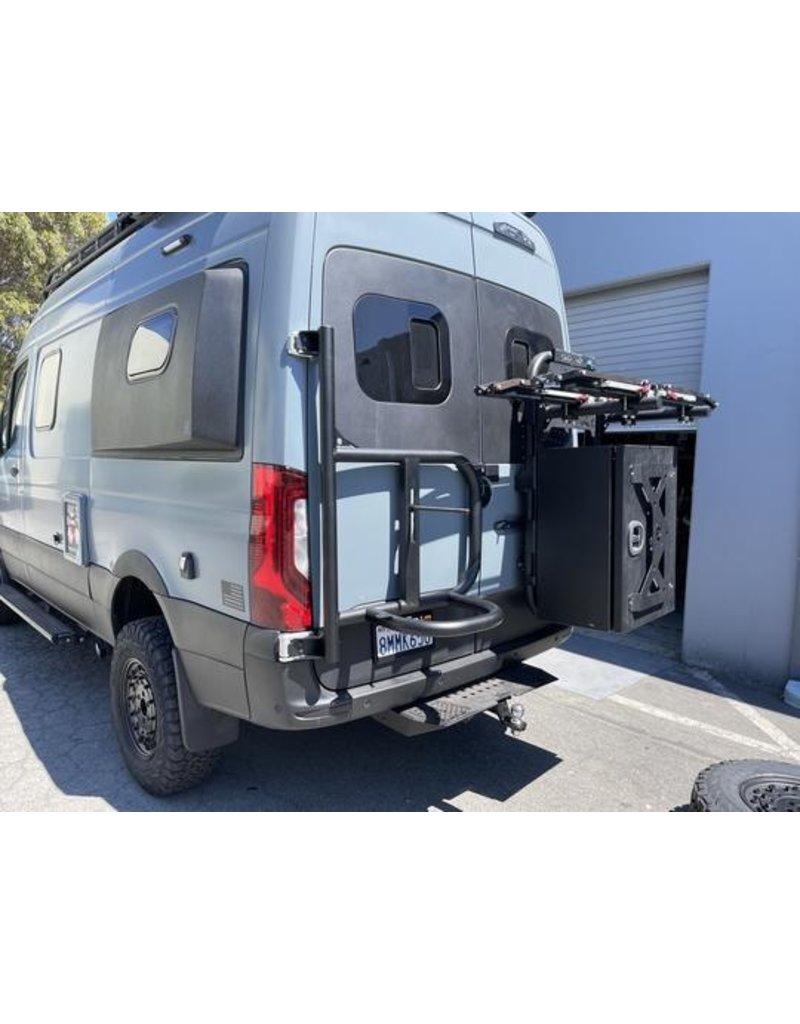 OWL VANS - PORTE-ROUE EXPEDITION – en ALUMINIUM pour SPRINTER 907 / VS30