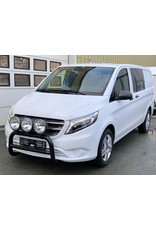 Pare buffle avant noir, 70 mm pour MERCEDES-BENZ Sprinter 907 /VS30