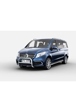 Pare buffle avant 70 mm version poli ou noir pour Mercedes Benz 447 (classe V & Vito)