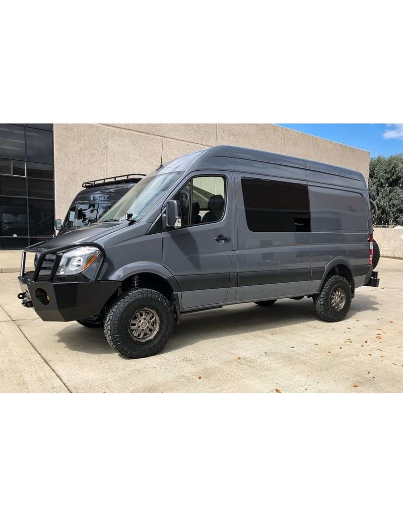 BLACK RHINO BARSTOW 17X8.0 6/130 ET38 CB84.1 MATTE BRONZE MIT MATTE BLACK RING, Mercedes Sprinter 906/907, Hart-Alufelge