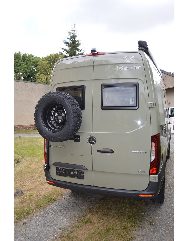 Ersatzradträger MB Sprinter 907 links oder rechts / hoch oder tief