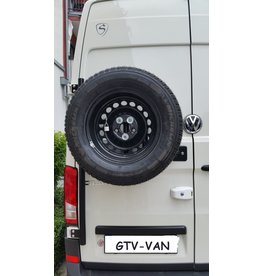 MAN TGE/VW Crafter II - Ersatzradhaltemodul für die Hecktür links 180° Tür