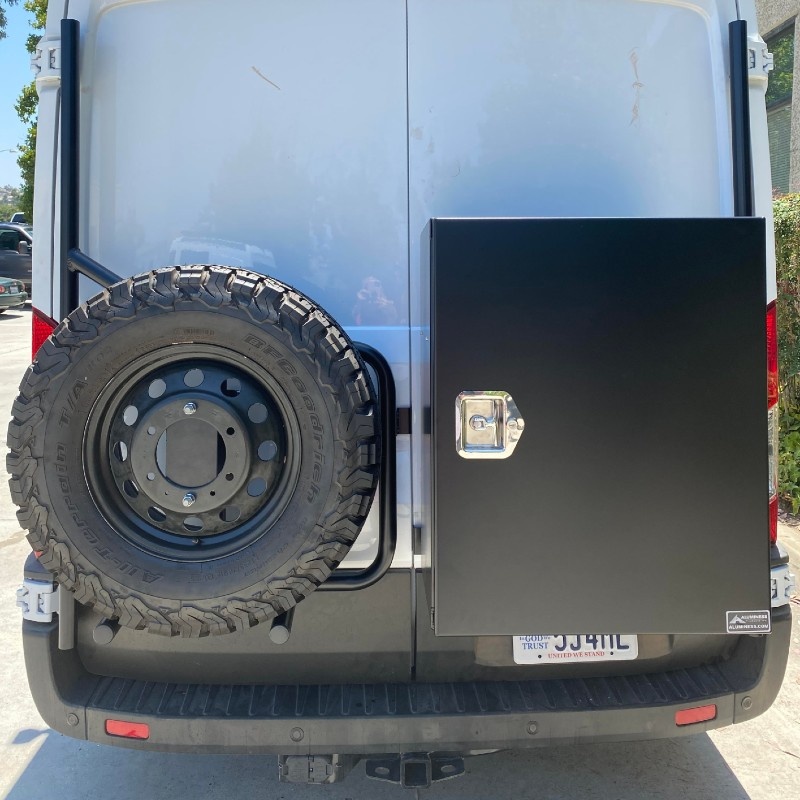 PORTE BOX POUR FORD TRANSIT 2014+ DE ALUMINESS