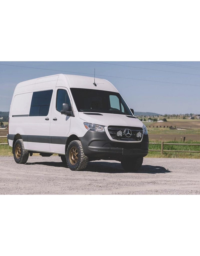 STAGE 4.0 BODY LIFT AND SUSPENSION SYSTEM - SPRINTER 2WD RWD 907 SRW BY VAN COMPASS