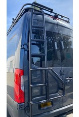 Aluminess Échelle + Porte Roue /Caisse sur porte arrière pour Sprinter 907 / VS30 avec portes 180° ou 270°