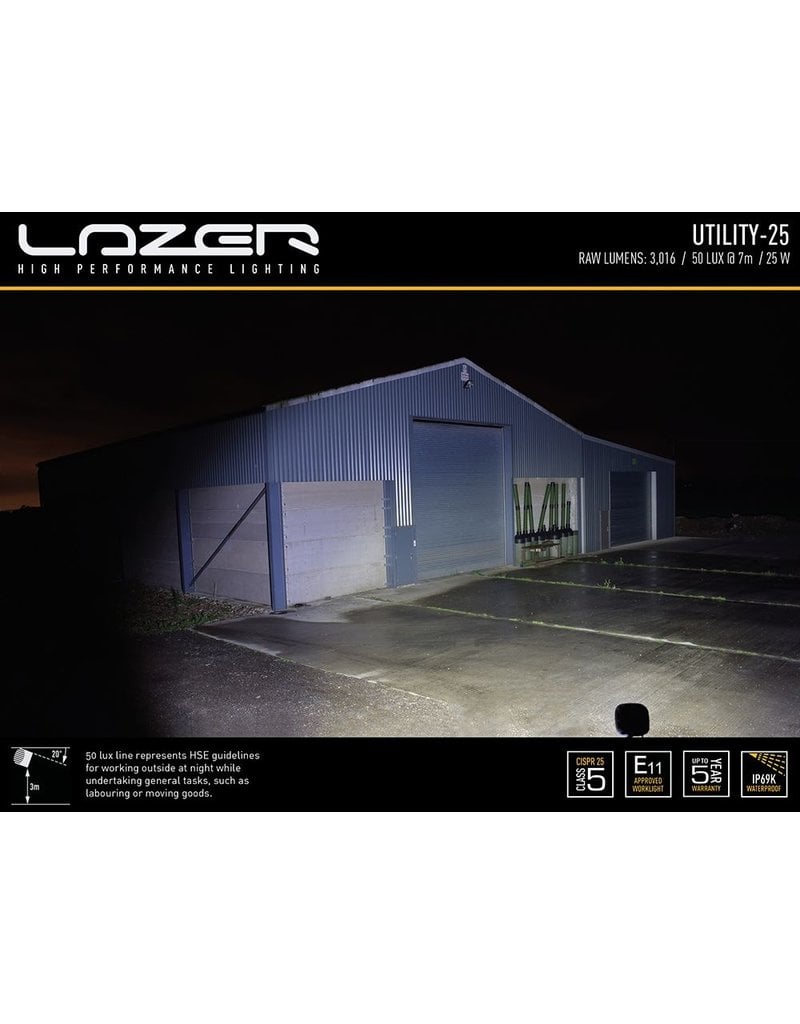 Lampe LED LAZER Utility 25 - 25 W