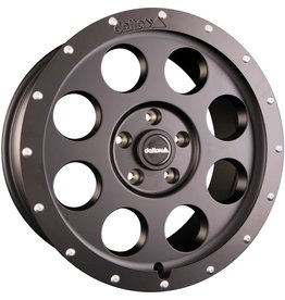 DELTA - KLassik B Jante en alliage, 17x8 5/118 ET45 CTR71.1 , style beadlock, pour FIAT DUCATO, CITROEN JUMPER, PEUGEOT BOXER