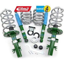 EIBACH/BILSTEIN - KIT DE REHAUSSE RÉGLABLE / KIT SUSPENSION COMPLET POUR LES CALIFORNIA OU LES FOURGONS À PLEINE CHARGE (SUR L’ESSIEU ARRIÈRE, POIDS MINIMUM 1000KG) VW T5, T6 ET T6.1