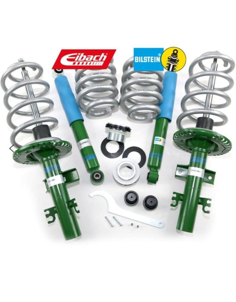 ADJUSTABLE BODY LIFT SPRING & SUSPENSION KIT ONLY FOR CALIFORNIA (ALL) OR FULLY LOADED VANS (REAR AXLE, CLEAR WEIGHT MINIMUM 1000KG) VW T5, T6 AND T6.1