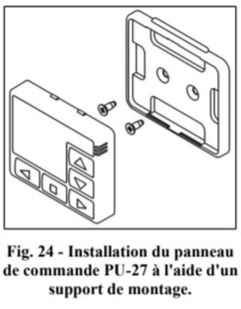 Tableau de commande digital PU-27