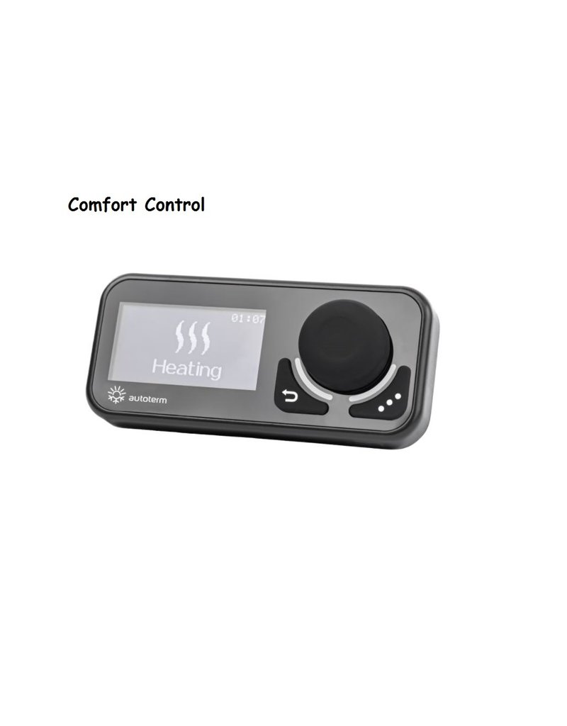 Comfort Control - panneau de commande pour chauffages Planar