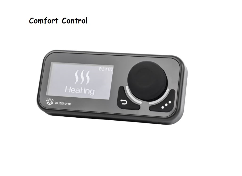 Comfort Control - panneau de commande pour chauffages Planar