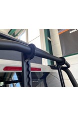 TERRANGER Système portatif modulaire « light » pour hayon, adapté au hayon du VW T6/T6.1 pour des vélos , une roue de secours , des bidons etc.