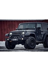 Jante aluminium AT (all terrain) de TWIN-MONOTUBE-PROJEKT 8X17 BLACK MAT, CONCAVE POUR Jeep Wrangler incl. Unlimited