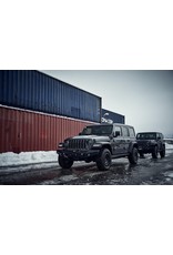 TWIN-MONOTUBE-PROJEKT-AT (all terrain) aluminum rim 8X17 MAT BLACK , CONCAVE FOR Jeep Wrangler incl. Unlimited