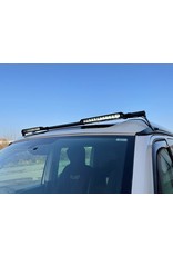 Roof light mount for LED auxiliary headlights on VW T5 - T6.1 California, attachment to the multirails