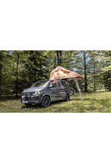 DOTZ DOTZ DAKAR - DARK - Jante acier tout terrain 7Jx16 ET35 5x120 CB65 avec cache moyeu pour VW T5/6