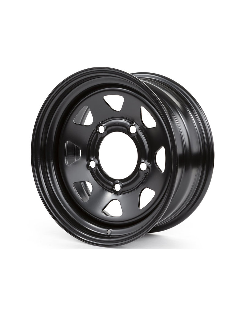 DOTZ DOTZ DAKAR - DARK - Jante acier tout terrain 7Jx16 ET35 5x120 CB65 avec cache moyeu pour VW T5/6