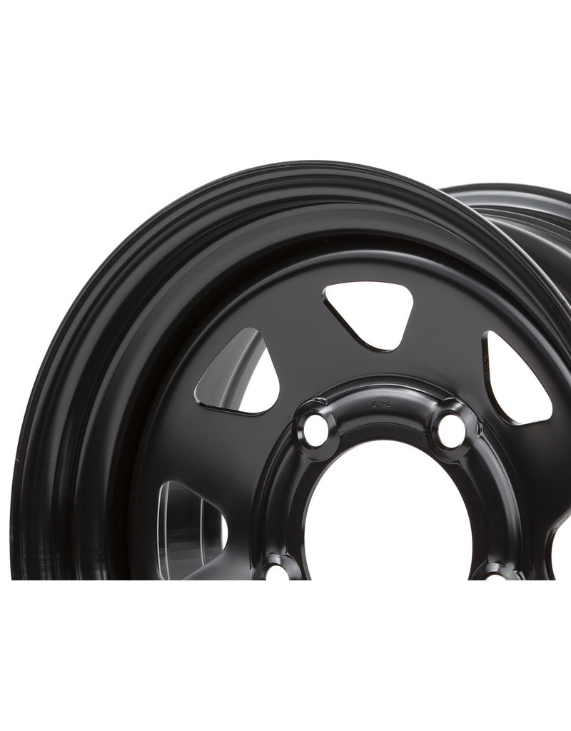 DOTZ DOTZ DAKAR - DARK - Jante acier tout terrain 7Jx16 ET35 5x120 CB65 avec cache moyeu pour VW T5/6