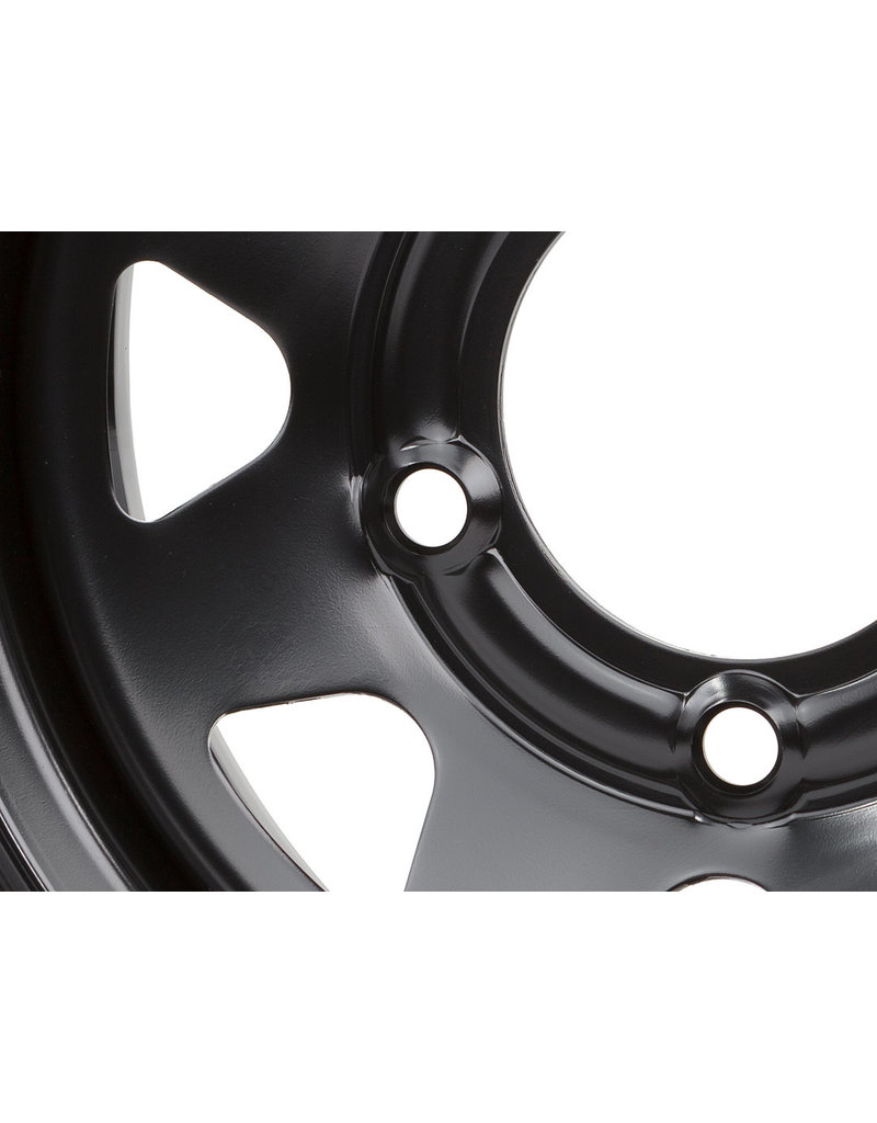 DOTZ DOTZ DAKAR - DARK - Offroad Stahlfelge 7Jx16 ET35 5x120 CB65 inklusive Radnabenzierkappe für VW T5/6