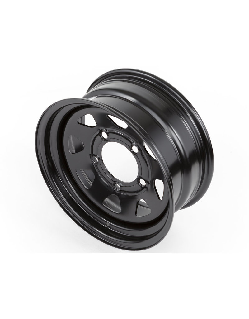DOTZ DOTZ DAKAR - DARK - Jante acier tout terrain 7Jx16 ET35 5x120 CB65 avec cache moyeu pour VW T5/6