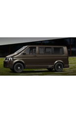 DOTZ DAKAR - DARK - Jante acier tout terrain 7Jx16 ET35 5x120 CB65 avec cache moyeu pour VW T5/6