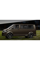 DOTZ DOTZ DAKAR - DARK - Jante acier tout terrain 7Jx16 ET35 5x120 CB65 avec cache moyeu pour VW T5/6