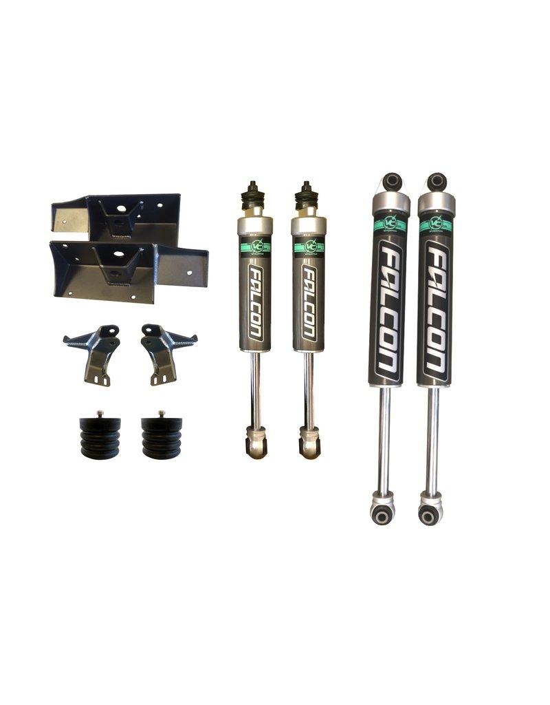 STAGE 1 KIT DE SUSPENSION pour SPRINTER 4X4 907/VS30 (roues simples arrière) de VAN COMPASS