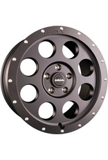 DELTA - KLassik B Jante en alliage, 18x8,5 5/130 ET45 CTR78.1 , style beadlock, pour version MAXI du FIAT DUCATO, CITROEN JUMPER, PEUGEOT BOXER