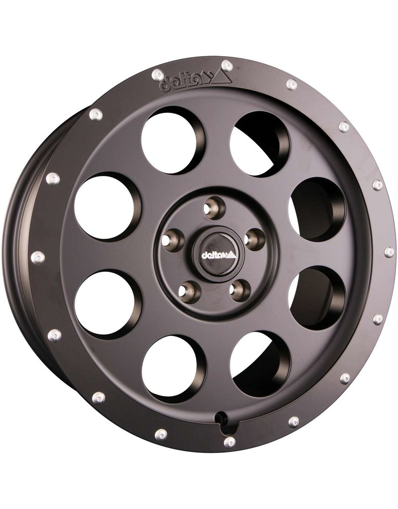 DELTA - KLassik B Jante en alliage, 18x8,5 5/130 ET45 CTR78.1 , style beadlock, pour version MAXI du FIAT DUCATO, CITROEN JUMPER, PEUGEOT BOXER