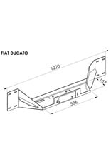 Platine montage de treuil pour FIAT DUCATO-CITROEN JUMPER -PEUGEOT BOXER type 250