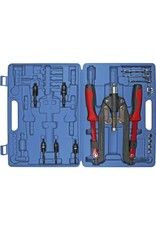 High-performance rivet and nut rivet tool, large, 14 pieces